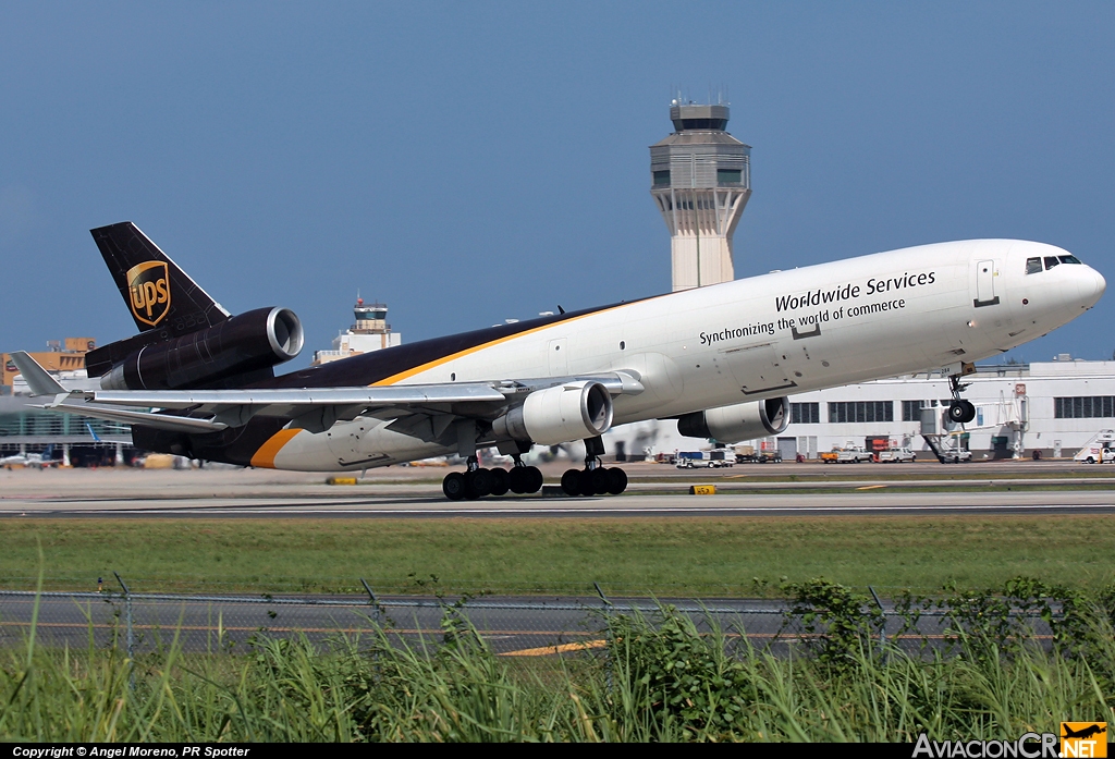 N284UP - McDonnell Douglas MD-11F - UPS - United Parcel Service