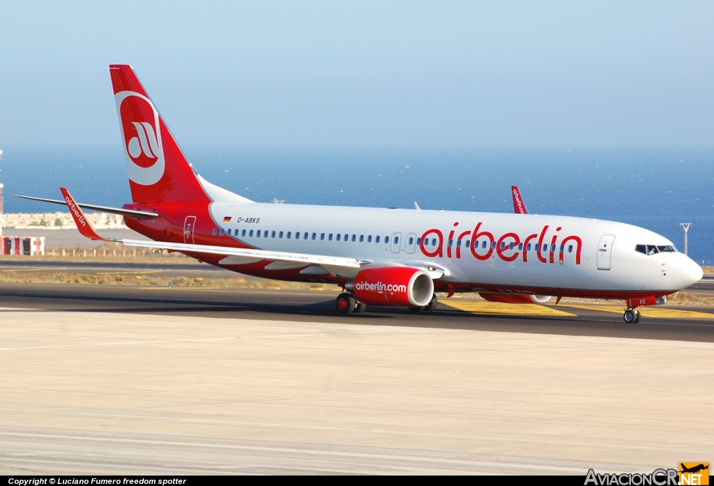 D-ABKS - Boeing 737-86J - Air Berlin