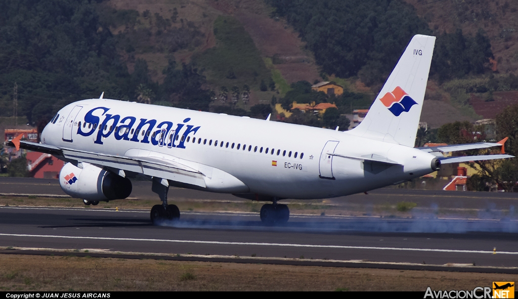 EC-IVG - Airbus A320-232 - Spanair