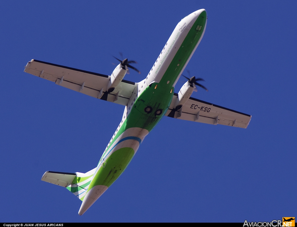 EC-KSG - ATR 72-212A - Binter Canarias