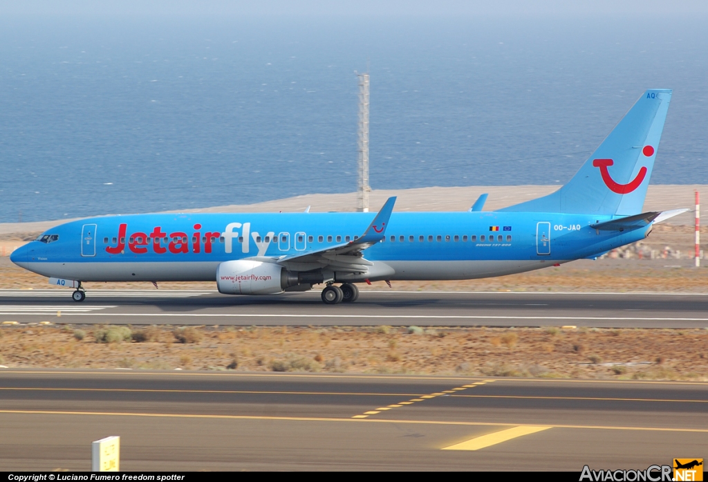 OO-JAQ - Boeing 737-8K5 - Jetairfly