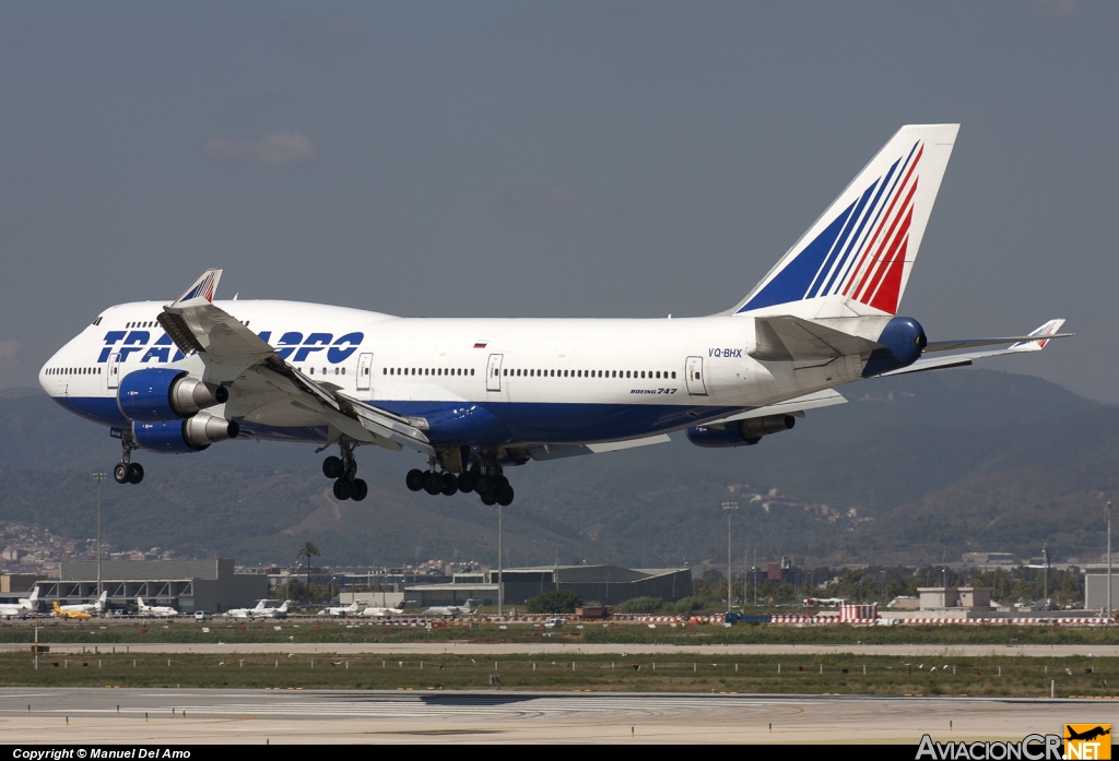 VQ-BHX - Boeing 747-4F6 - Transaero Airlines