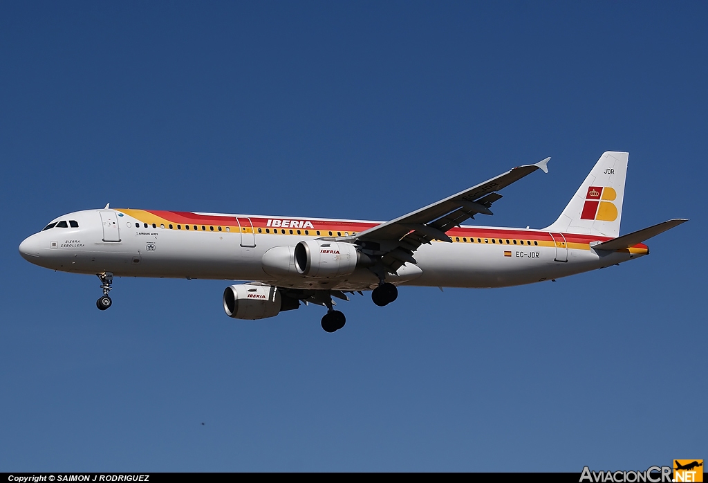 EC-JDR - Airbus A321-211 - Iberia