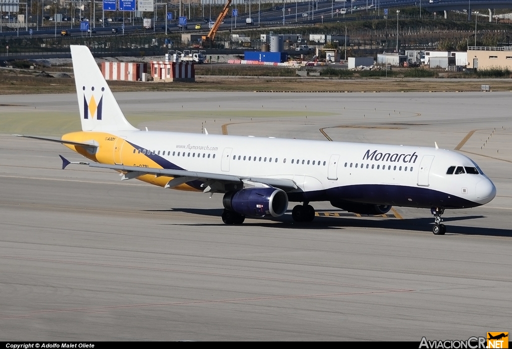 G-OZBI - Airbus A321-231 - Monarch Airlines