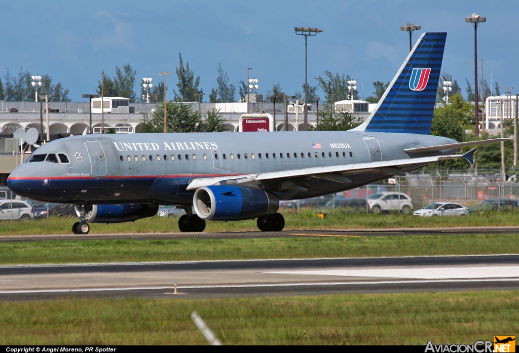 N828UA - Airbus A319-131 - United Airlines