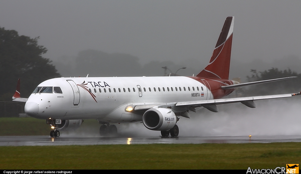 N938TA - Embraer 190-100IGW - TACA