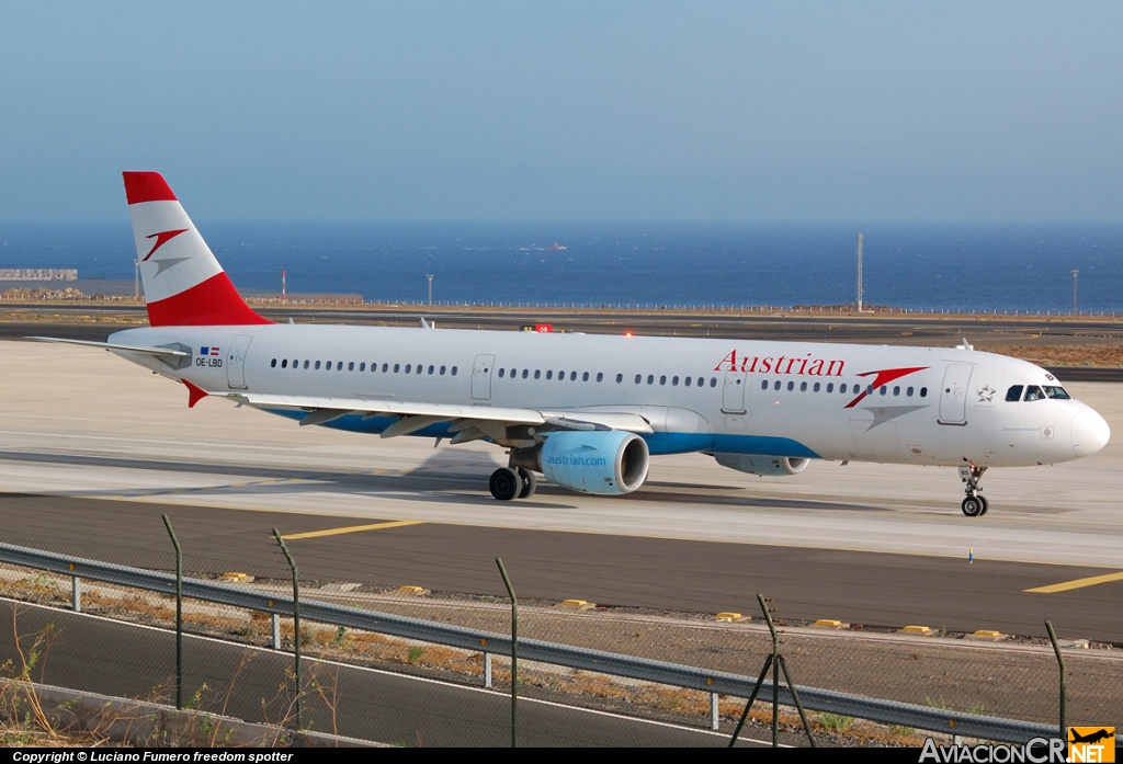 OE-LBD - Airbus A321-211 - Austrian Airlines