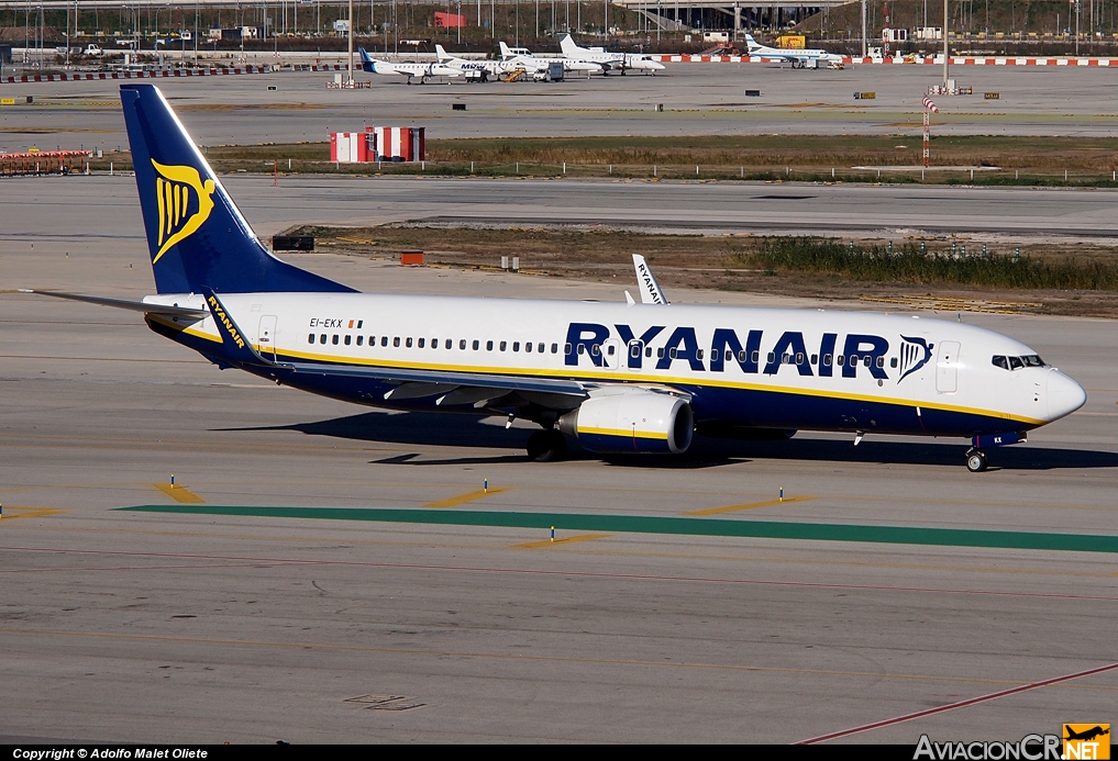 EI-DAE - Boeing 737-8AS - Ryanair