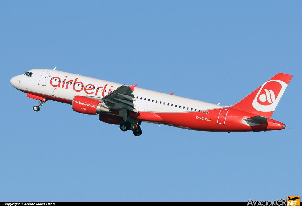 D-ALTE - Airbus A320-214 - Air Berlin