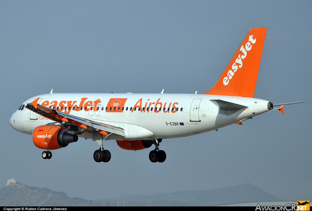 G-EZBR - Airbus A319-111 - EasyJet