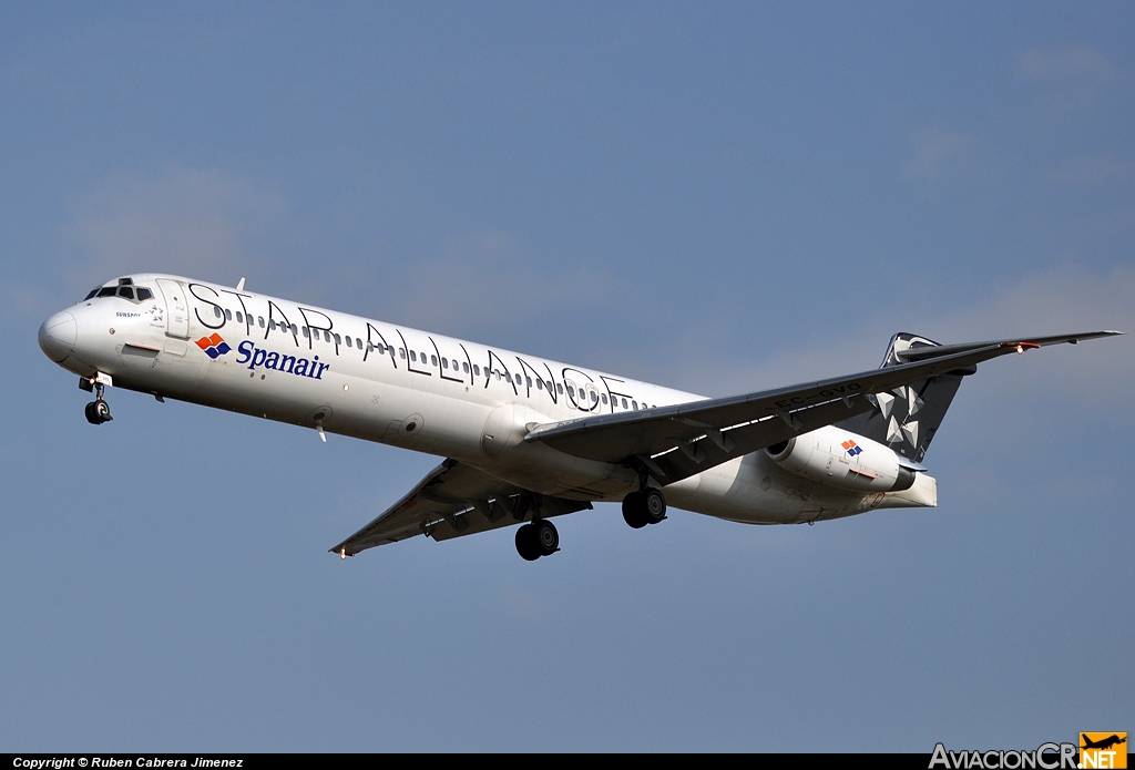 EC-GVO - McDonnell Douglas MD-83 - Spanair