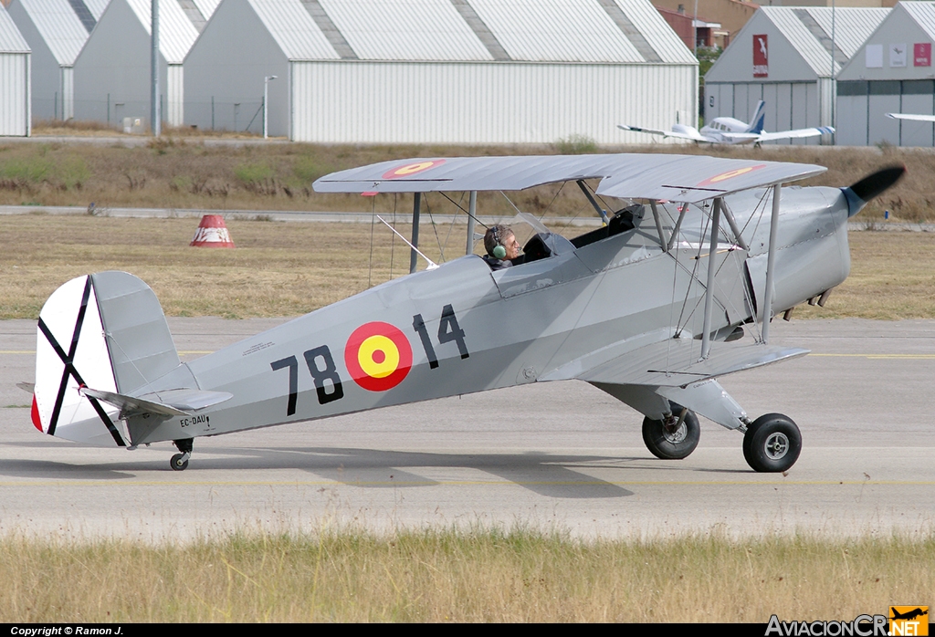 EC-DAU - CASA I.131E-2000 Jungmann - Fundacio Parc Aeronautic de Catalunya