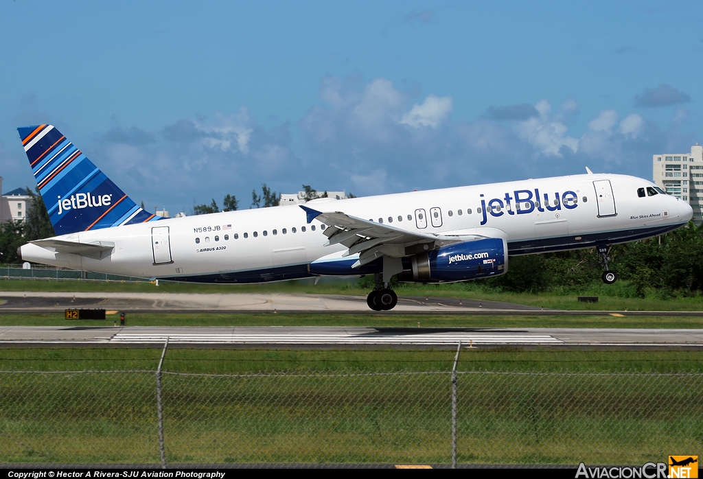 N589JB - Airbus A320-232 - Jet Blue