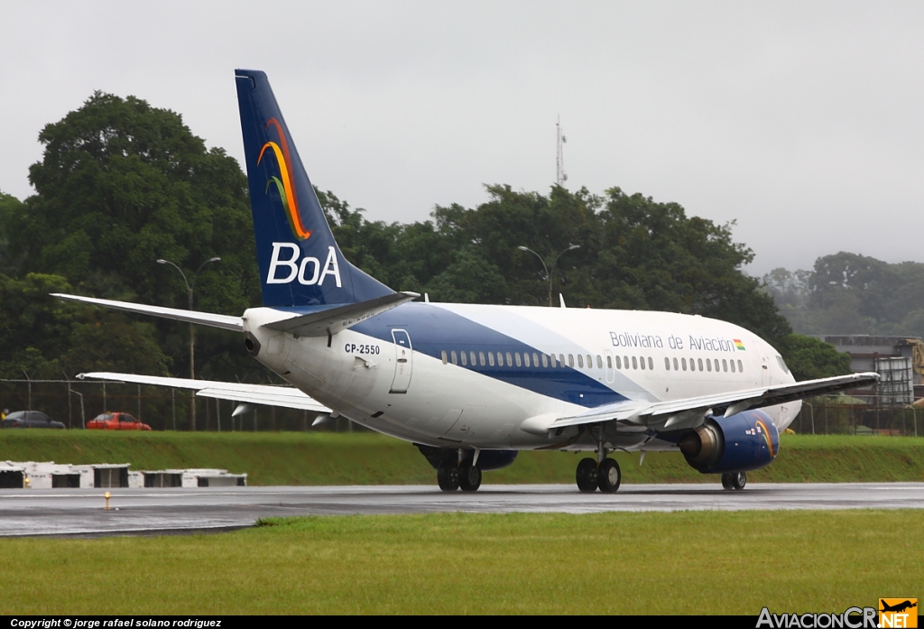 CP-2550 - Boeing 737-33A - Boliviana de Aviación (BoA)