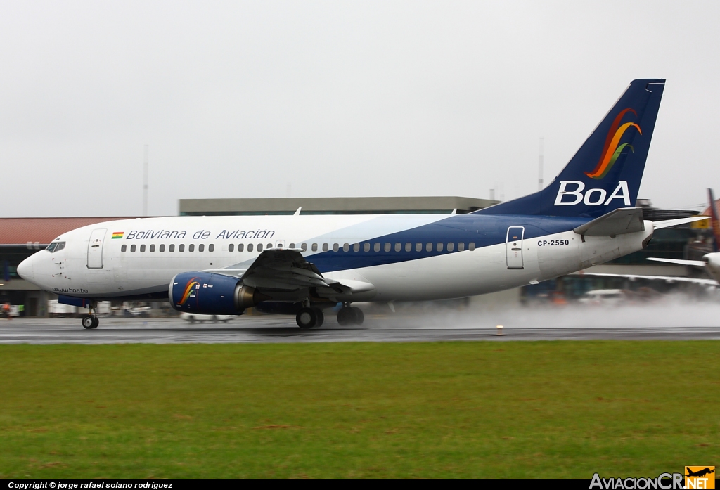 CP-2550 - Boeing 737-33A - Boliviana de Aviación (BoA)