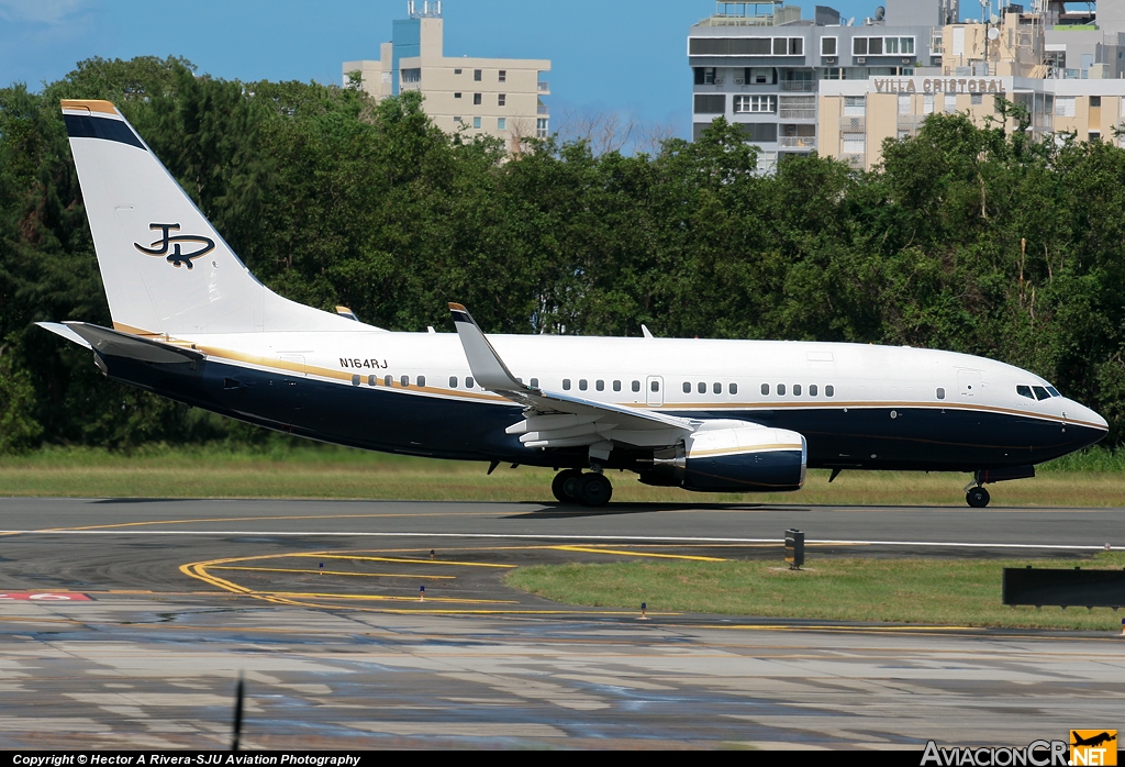 N164RJ - Boeing 737-7BC(BBJ) - Privado