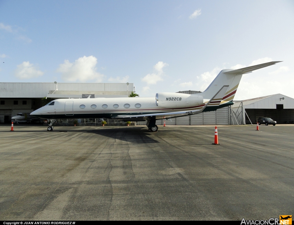N922CB - Gulfstream G450 - Privado