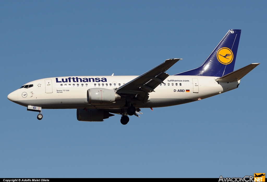 D-ABID - Boeing 737-530 - Lufthansa