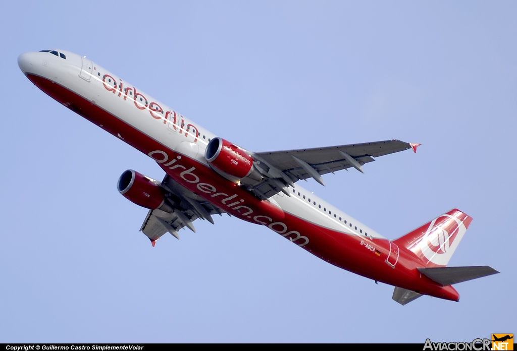 D-ABCA - Airbus A321-211 - Air Berlin