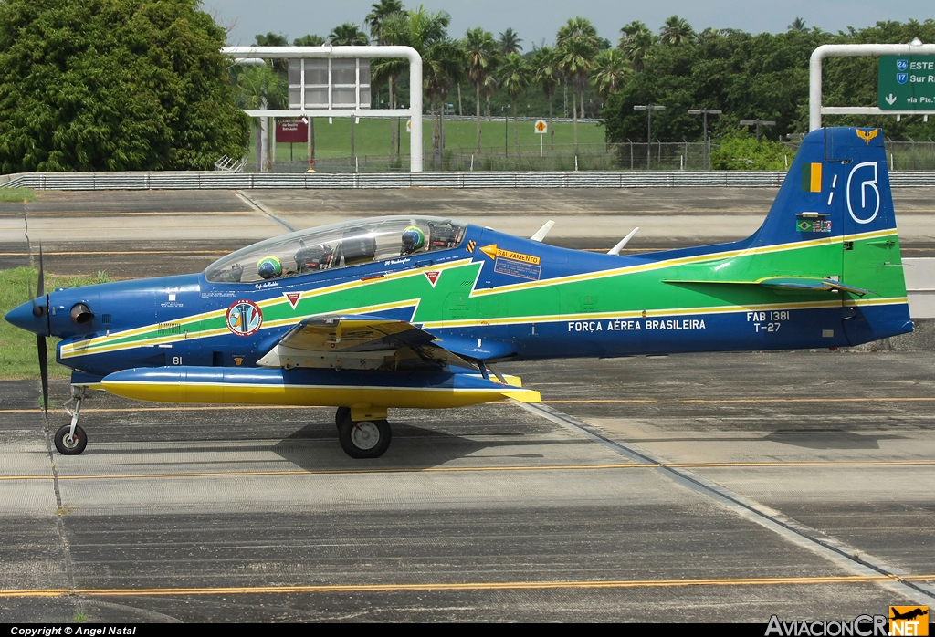 FAB1381 - Embraer EMB-312 Tucano - Fuerza Aérea Brasileña