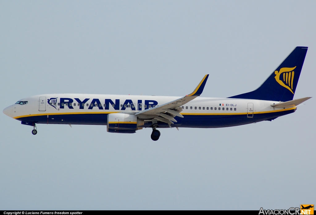 EI-DLJ - Boeing 737-8AS - Ryanair