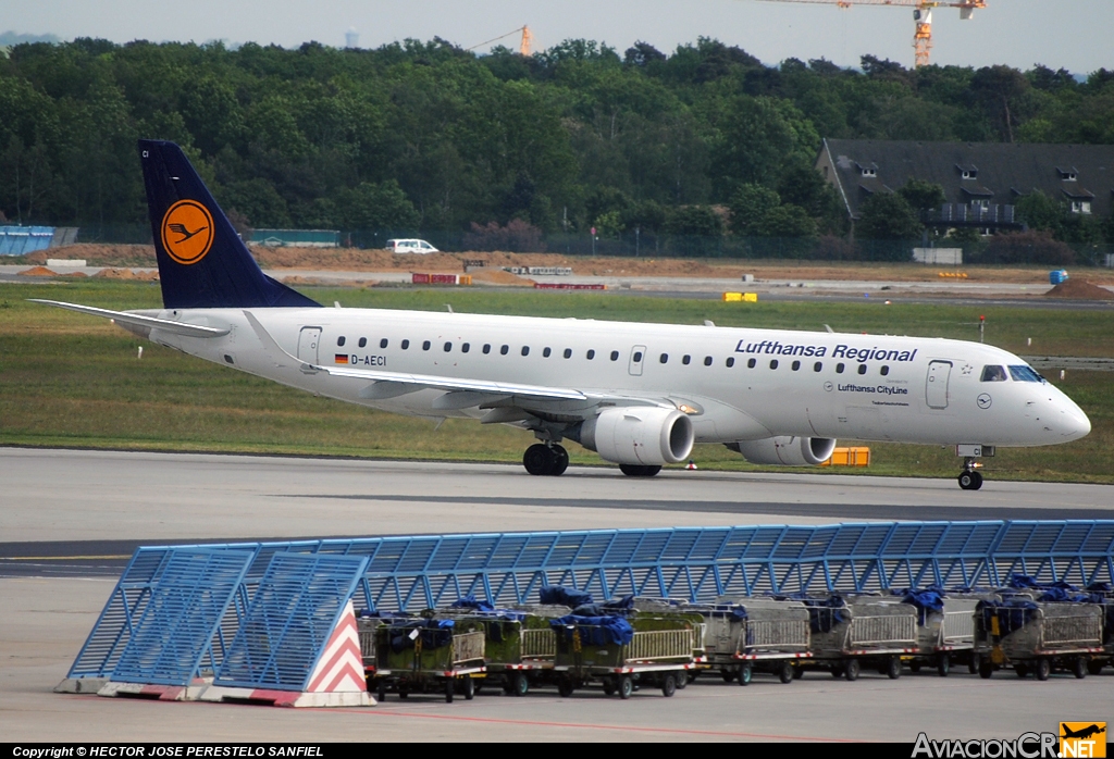 D-AECI - Embraer 190-100LR - Lufthansa Regional (CityLine)