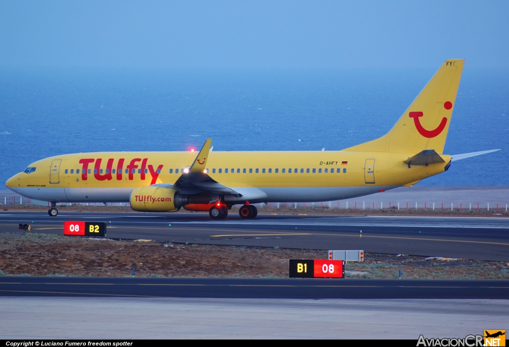 D-AHFY - Boeing 737-8K5 - TUIfly