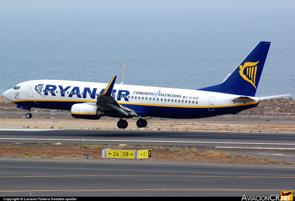 EI-DCP - Boeing 737-8AS - Ryanair