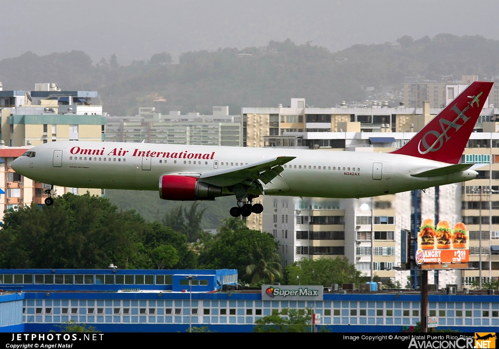 N342AX - Boeing 767-328(ER) - Omni Air International (OAI)