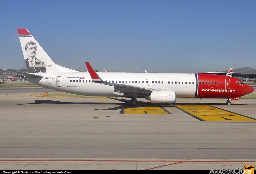 LN-NOF - Boeing 737-86N - Norwegian Air Shuttle