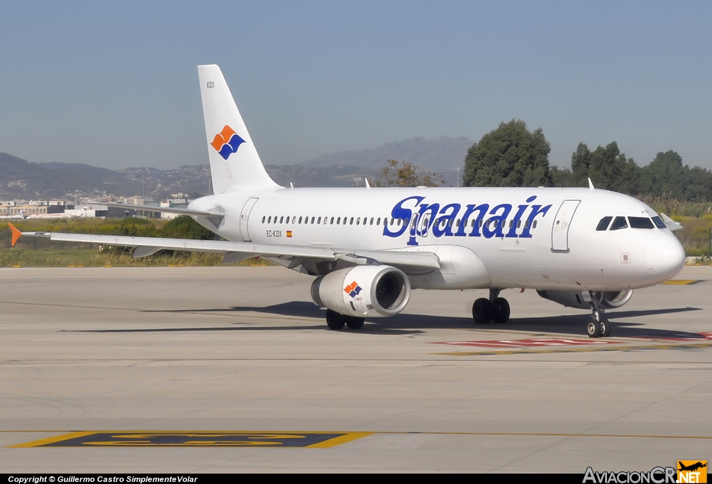 EC-KOX - Airbus A320-232 - Spanair