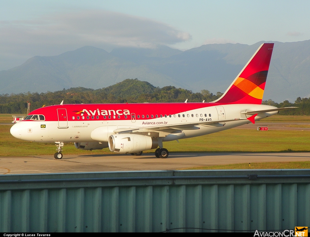 PR-AVO - Airbus A318-111 - Avianca Brasil