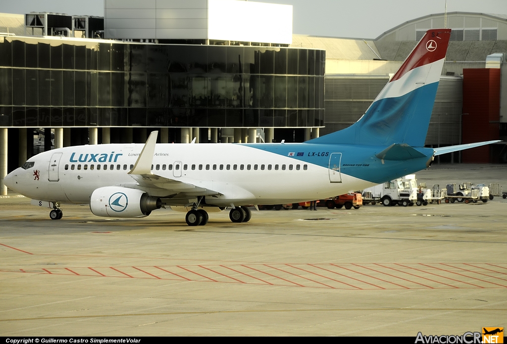 LX-LGS - Boeing 737-7C9 - LUXAIR