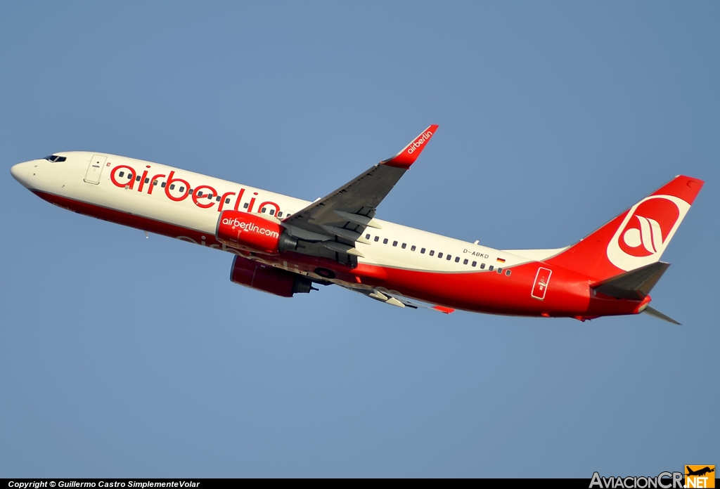 D-ABKD - Boeing 737-86J - Air Berlin