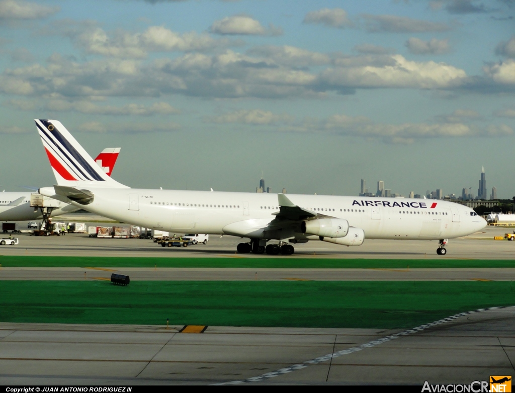 F-GLZP - Airbus A340-313X - Air France