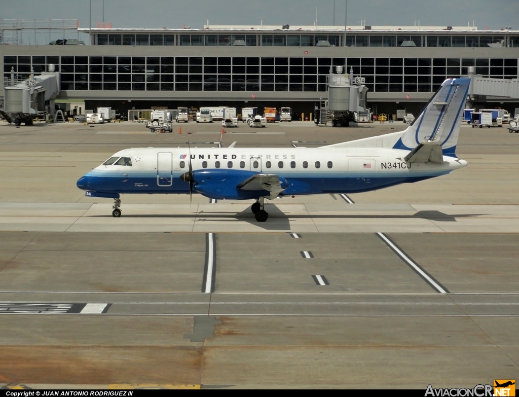 N341CJ - Saab 340B - United Express (Colgan Air)