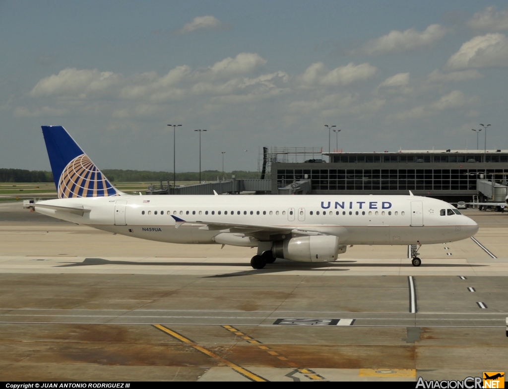 N459UA - Airbus A320-232 - United Airlines