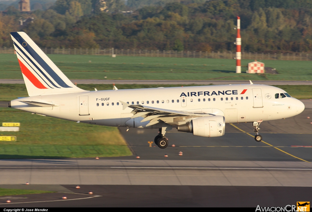 F-GUGF - Airbus A318-111 - Air France