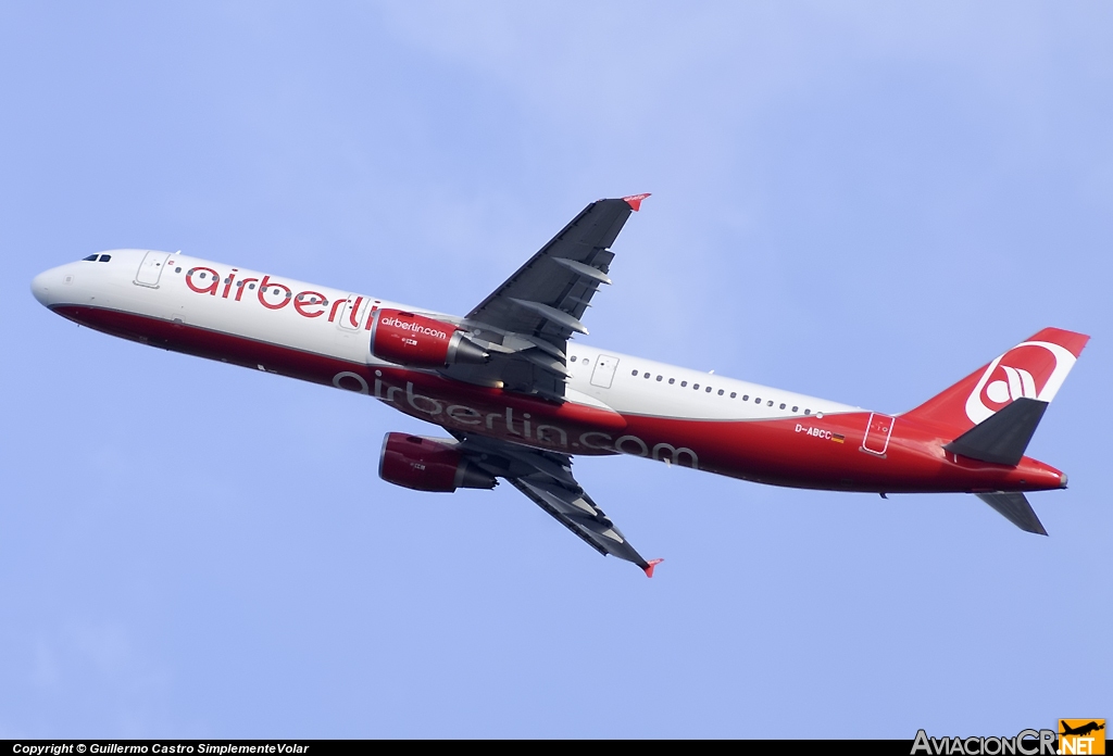 D-ABCC - Airbus A321-211 - Air Berlin