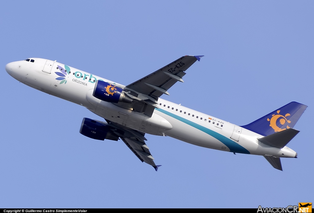EC-KZG - Airbus A320-214 - Orbest Orizonia Airlines