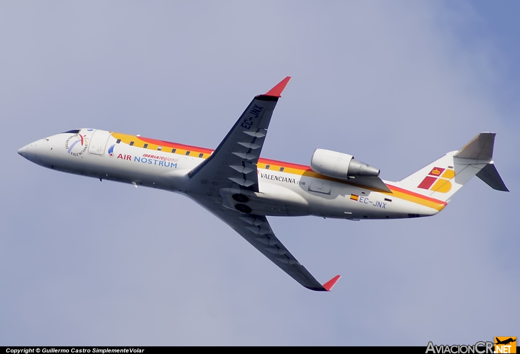 EC-JNX - Bombardier CRJ-200ER - Air Nostrum (Iberia Regional)