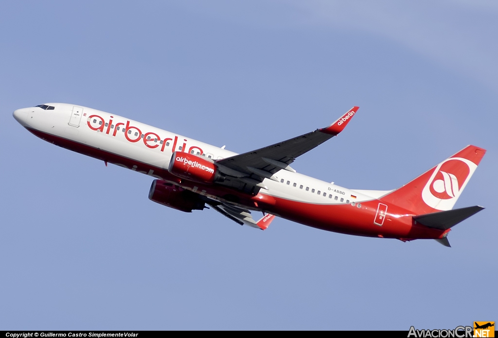 D-ABBD - Boeing 737-86J - Air Berlin