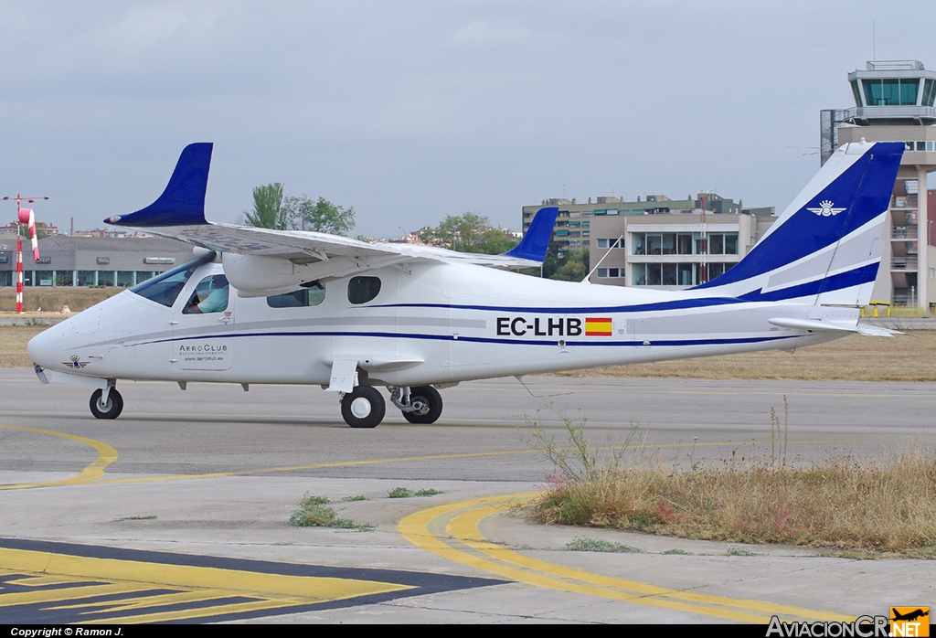 EC-LHB - Tecnam P2006T - Aero Club - Barcelona-Sabadell
