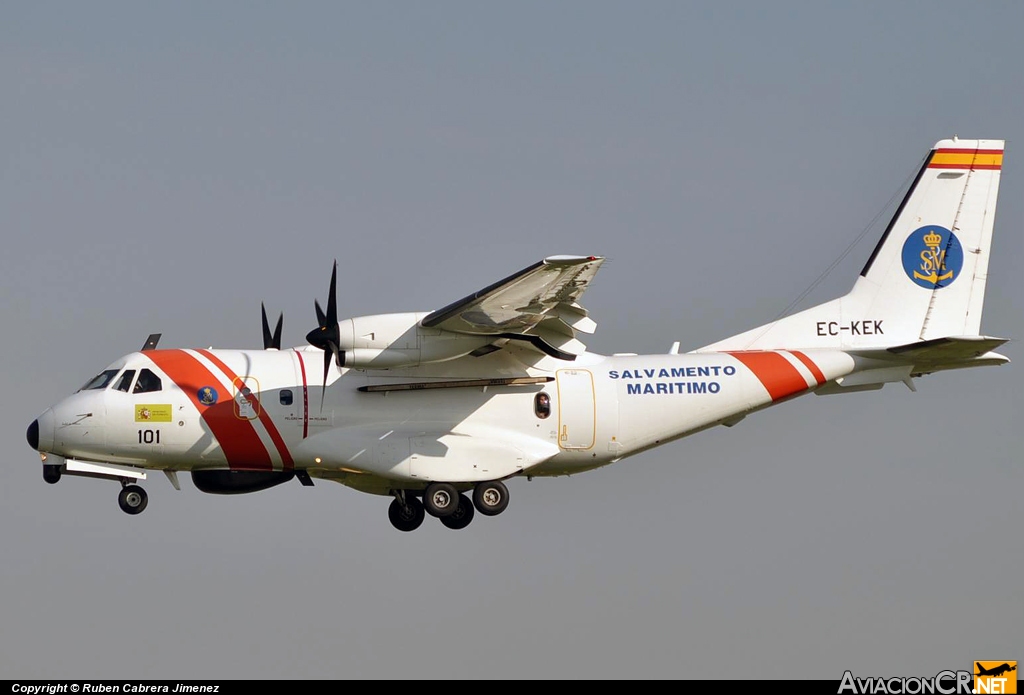 EC-KEK - CASA CN-235-300 - Salvamento Marítimo (España)