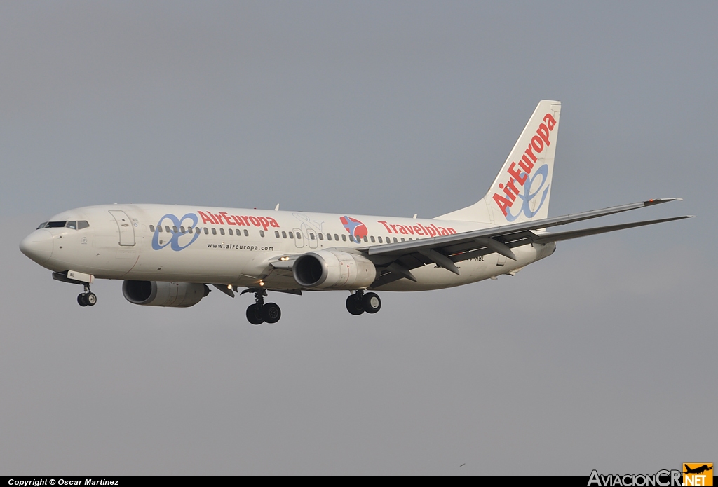 EC-HBL - Boeing 737-85P - Air Europa