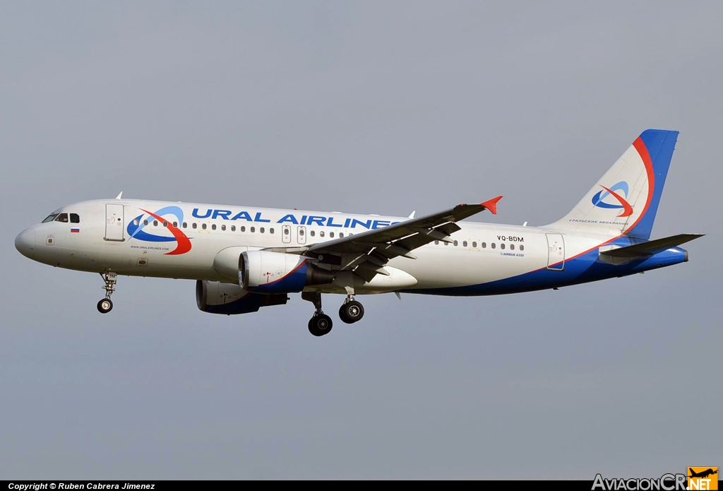 VQ-BDM - Airbus A320-214 - Ural Airlines
