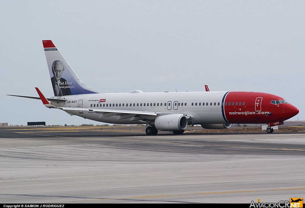 LN-NOT - Boeing 737-8JP - Norwegian Air Shuttle