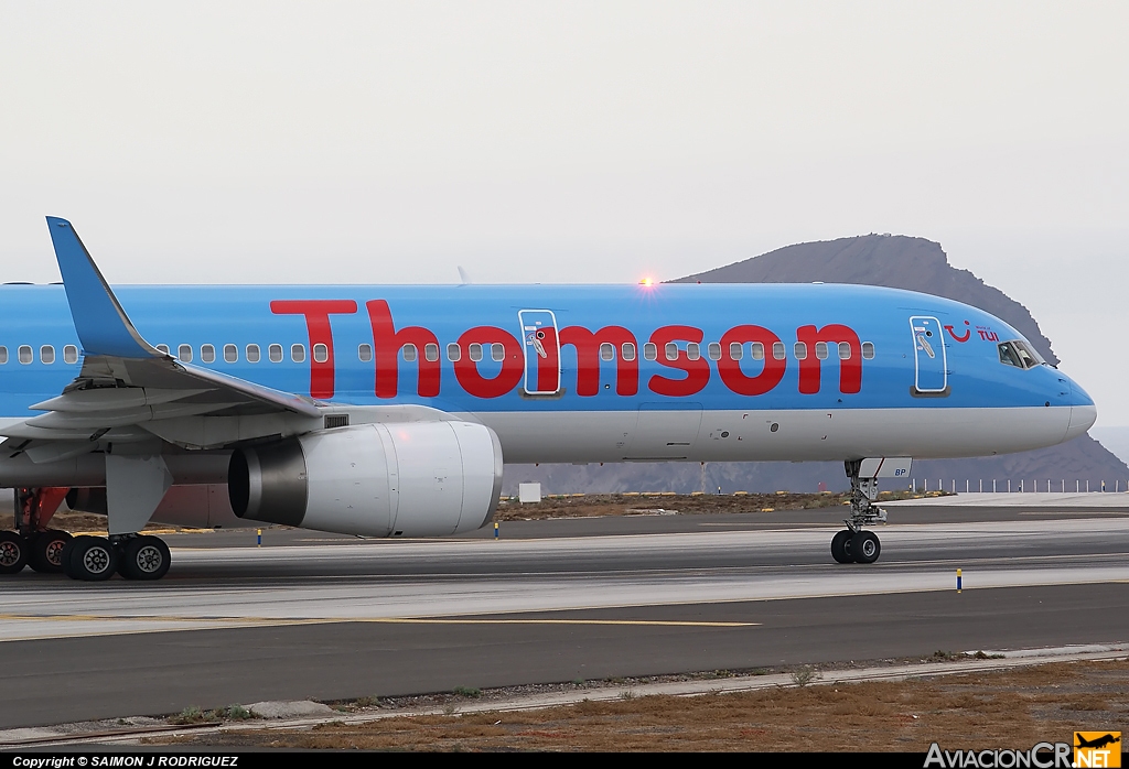 G-OOBP - Boeing 757-2G5 - Thomson Airways