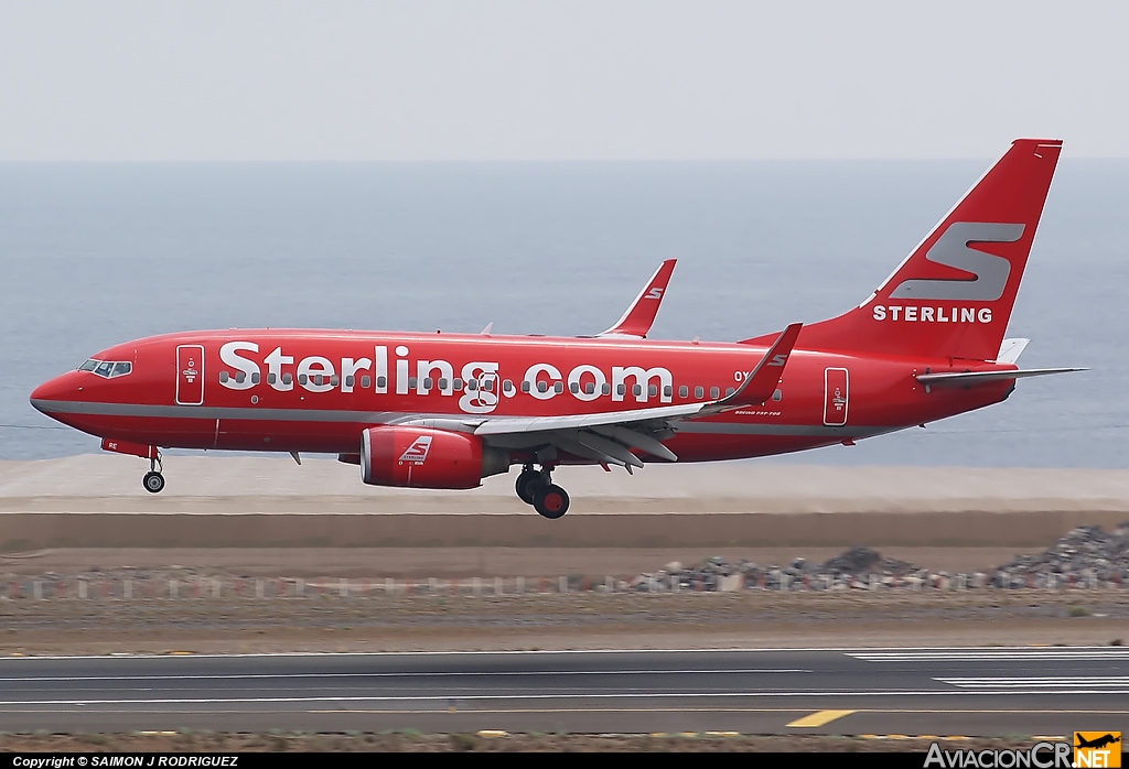 OY-MRE - Boeing 737-7L9 - Sterling Airlines