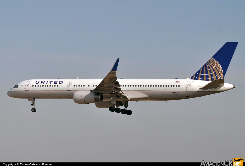 N14115 - Boeing 757-224 - Continental Airlines